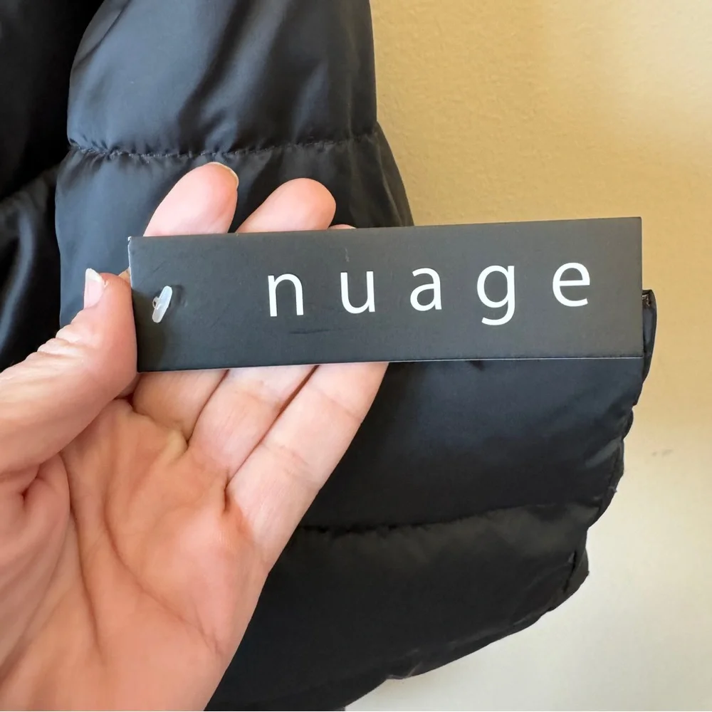 Black Puffer Jacket‎ with Hood